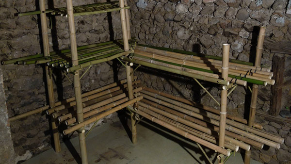 etagere en bambou